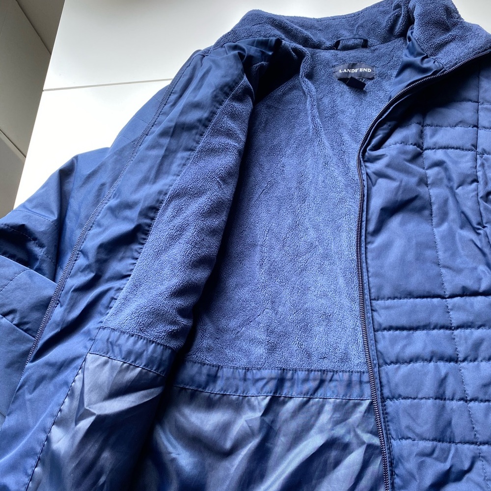 Blue Light/Medium Weight Puffer Jacket - image 3